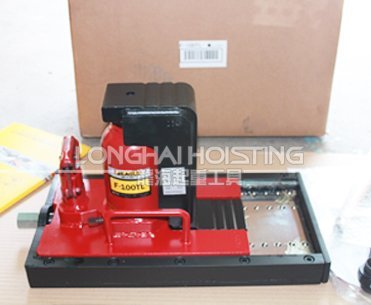 F-100TL帶滑臺(tái)爪式千斤頂實(shí)拍（一）