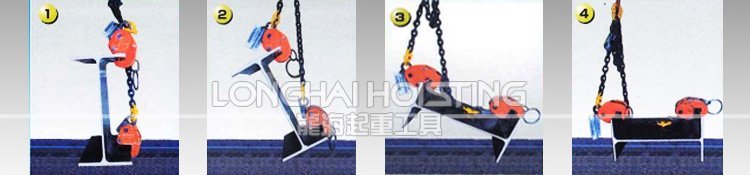 G型鋼板起重鉗吊裝案例 G型鋼板起重鉗吊裝案例