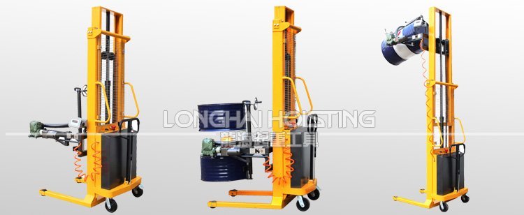 LYL450B電動(dòng)油桶翻轉(zhuǎn)車 LYL450B電動(dòng)油桶翻轉(zhuǎn)車