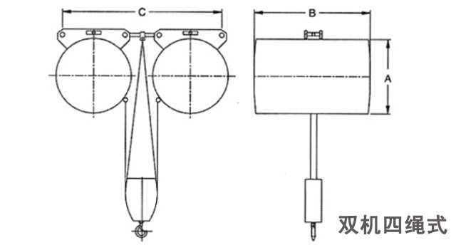DONGSUNG氣動(dòng)平衡器640kg~1000kg尺寸