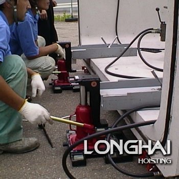 帶滑臺爪式千斤頂應(yīng)用方法