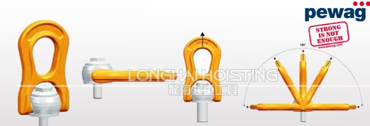 PLBW培瓦克重型旋轉(zhuǎn)吊環(huán)吊裝