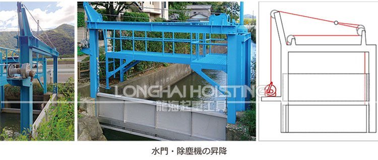 ERSB不銹鋼手搖絞盤(pán)應(yīng)用