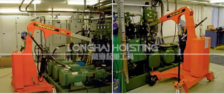 帶旋轉(zhuǎn)臂液壓小吊車輔助發(fā)動(dòng)機(jī)維修 帶旋轉(zhuǎn)臂液壓小吊車輔助發(fā)動(dòng)機(jī)維修