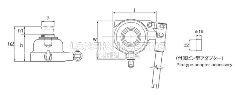 馬沙達迷你型千斤頂尺寸