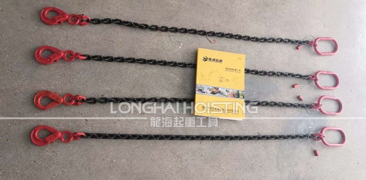 單腿鏈條成套索具實物 單腿鏈條成套索具實物
