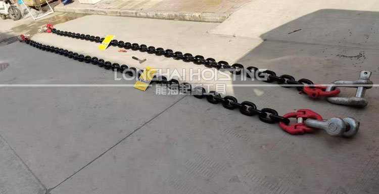 單腿鏈條成套索具實物 單腿鏈條成套索具實物